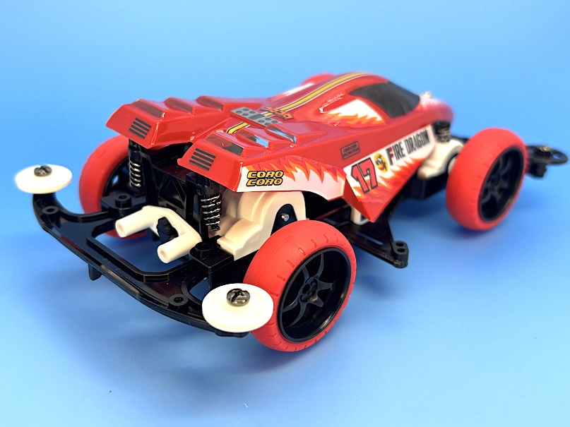 ファイヤードラゴン クリヤースペシャル（ポリカボディ） - ミニ四駆