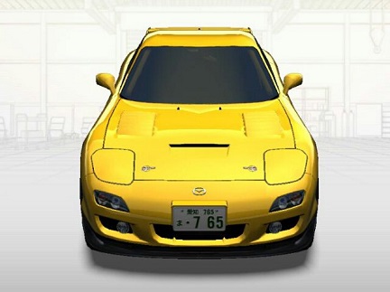 湾岸ミッドナイトFD 湾岸ミッドナイト C1ランナー MAZDA RX-7 FD3S 瀬戸口ノブ (ホワイト
