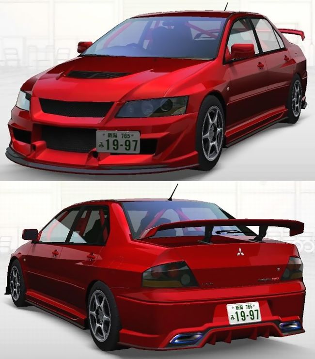 LANCER Evolution VIII MR (CT9A) - 湾岸ミッドナイト5DX@wiki