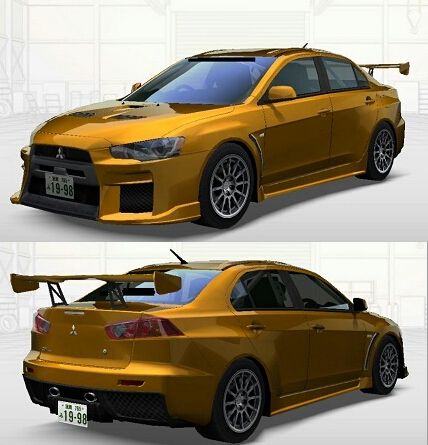 LANCER Evolution X GSR(CZ4A)l - 湾岸ミッドナイト5DX@wiki - atwiki（アットウィキ）