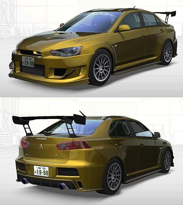 LANCER Evolution X GSR(CZ4A)l - 湾岸ミッドナイト5DX@wiki