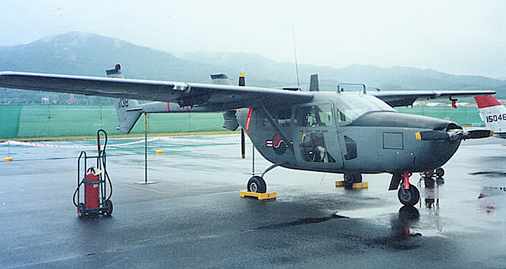 O-2A戦場統制機「スーパースカイマスター」（韓国） - 日本周辺国の
