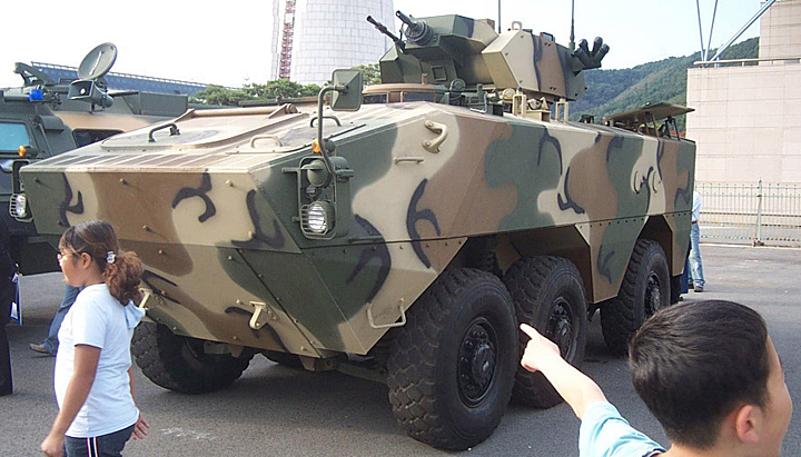 韓国次期装輪装甲車計画（斗山社案） - 日本周辺国の軍事兵器