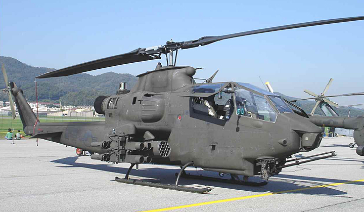 AH-1F攻撃ヘリコプター「コブラ」（韓国） - 日本周辺国の軍事兵器