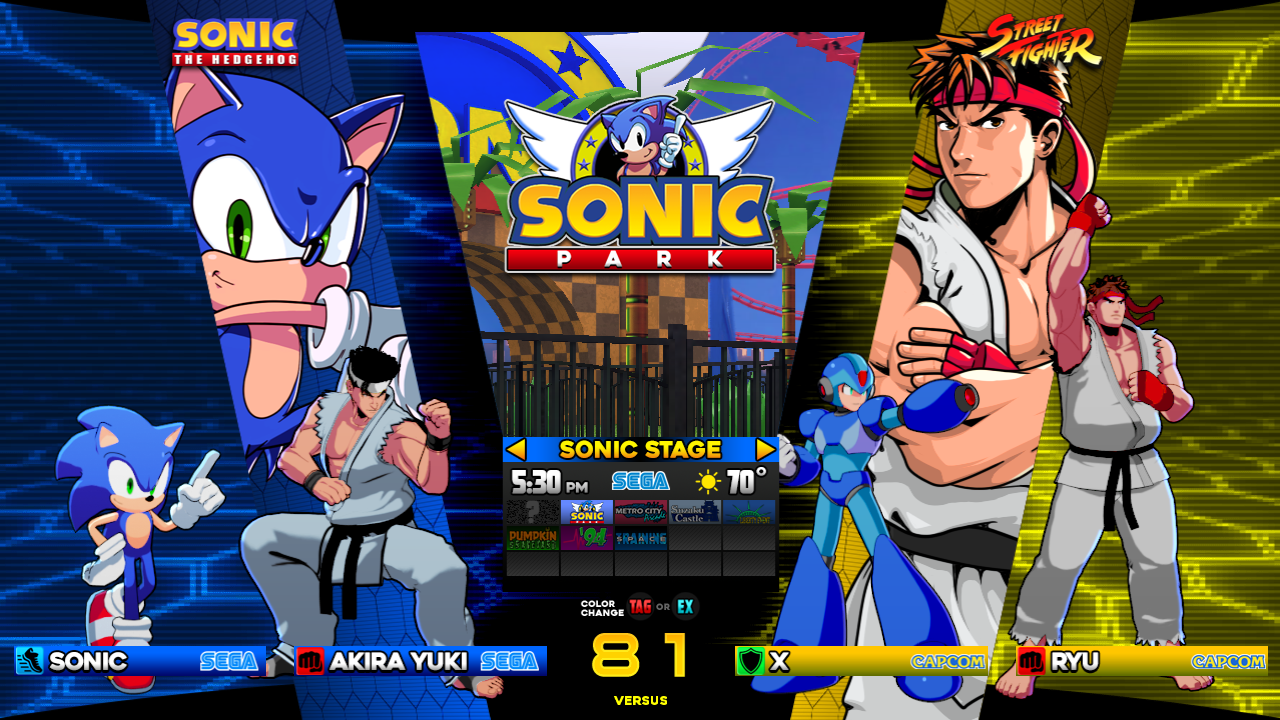 SEGA vs CAPCOM:The Next Level - ニコニコMUGENwiki - atwiki（アットウィキ）