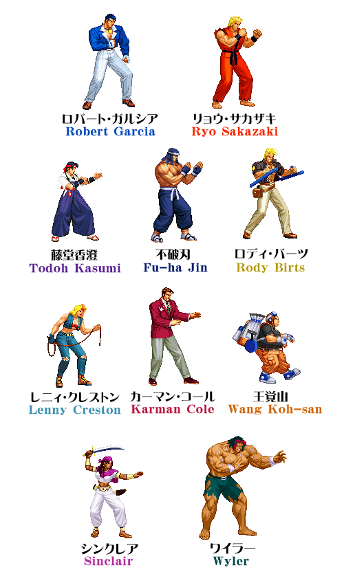 龍虎の拳 - ニコニコMUGENwiki - atwiki（アットウィキ）