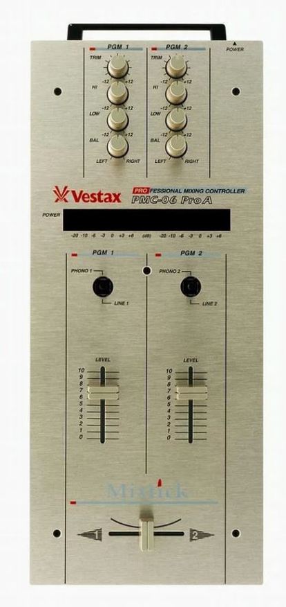 ネルはツイ】 ヤフオク! - Vestax ベスタクスPMC-06ProA DJミキサー