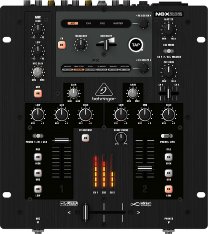 BEHRINGER NOX202 2ch DJミキサー harpoonharry.com