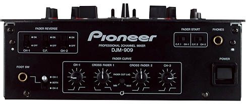 殿堂入りの名機！ 好ま pioneer djm 909 2ch最高峰djミキサー。