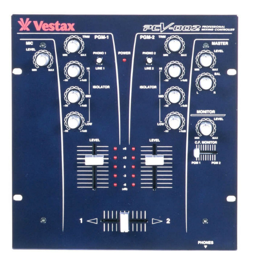 Vestax PCV-002 DJミキサー-eastgate.mk