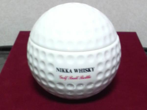 NIKKA ゴルフボールボトル ウイスキー NGF-01 Yahoo!オークション -「ゴルフ」(日本) (ウイスキー)の落札相場