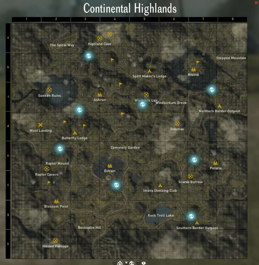 Continental Highlands