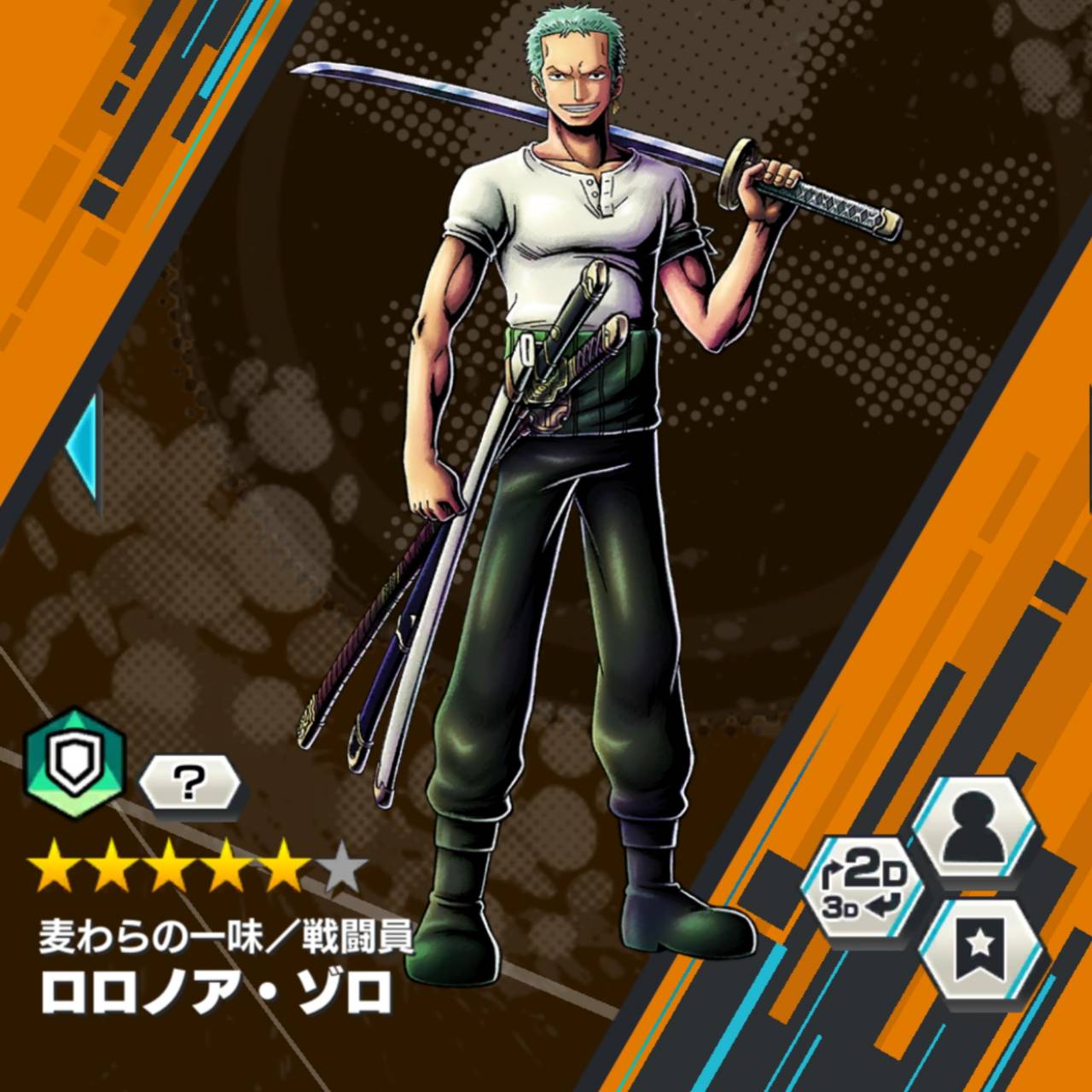 Roronoa Zoro ロロノア・ゾロ, Wiki