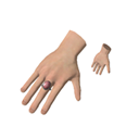 ロードナイトの指輪 （右手中指・男性）