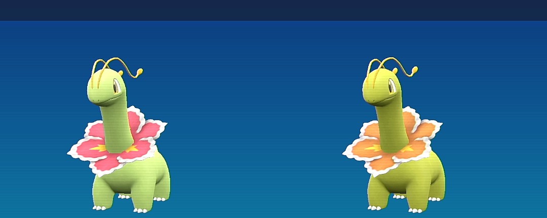 チコリータ - ポケモン スカーレット・バイオレット 色違い