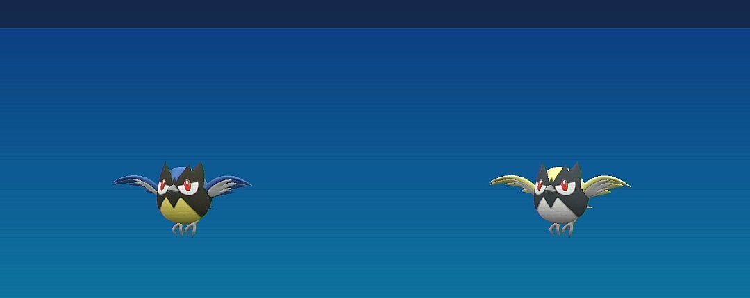 ココガラ - ポケモン スカーレット・バイオレット 色違いおすすめ