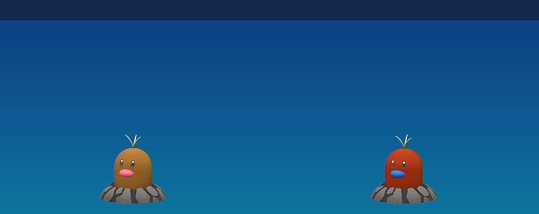 ポケモンスケールワールド　色違いディグダ、ダグトリオ ポケモンスケールワールド 色違いディグダ、ダグトリオ 移動ゼロ