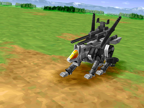 メカ生体ゾイド コマンドウルフ Mk-2 完品 美品 旧ゾイド コマンドウルフNEW MK-II メカ生体版 昭和版 動作