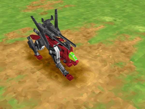 コマンドウルフAT装備型@2 - PSゾイド 攻略Wiki | ZOIDS 帝国 VS