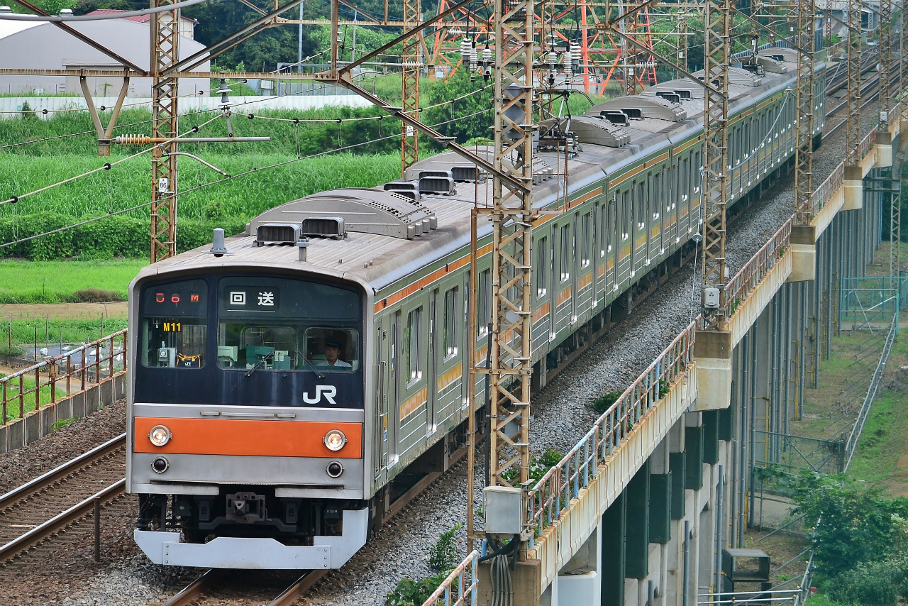 京葉車両センター・205系【武蔵野線】 - rapid_trains