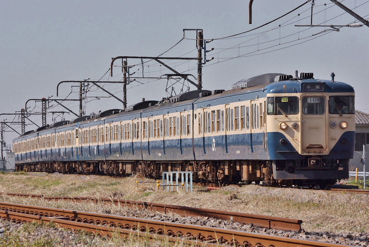幕張車両センター・113系【房総各線】 - rapid_trains