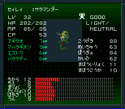 精霊サラマンダー