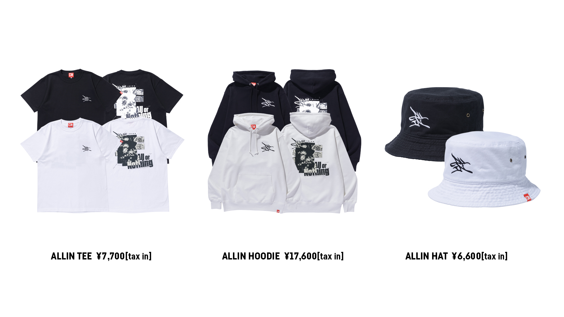 新品 未開封 CR ALLIN HOODIE BLACK XL ストグラ ALLIN HOODIE BLACK CRAZY RACCOON CR ストグラ