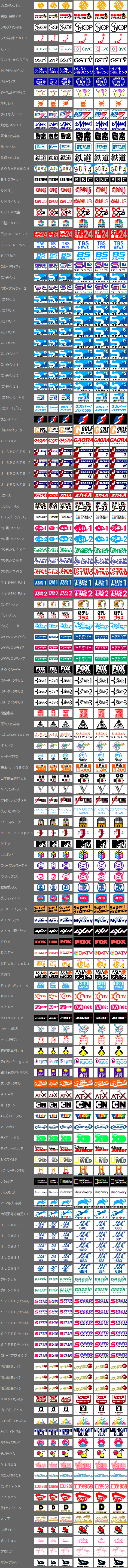 スカパー プレミアムサービス 地上波 Bs Csロゴまとめ ウィキ 12 11更新 Atwiki アットウィキ