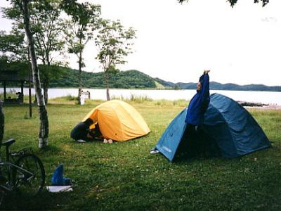 シラルトロ湖キャンプ場