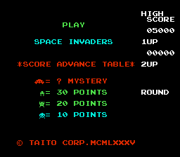 SG-1000 or SC-3000【スペースインベーダー】