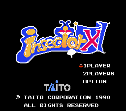 インセクターX - レトロゲームの殿堂 - atwiki（アットウィキ）