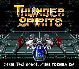 新品未開封】THUNDER SPIRITS サンダースピリッツ 横スクロール